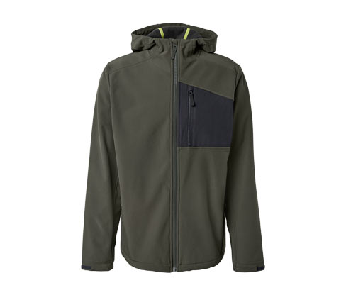 Tchibo - Softshelljacke - Herren - Gr. XL - khaki