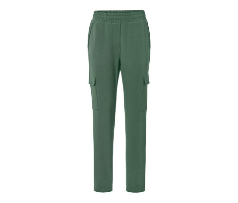 Tchibo - Joggpants mit Cargo-Taschen - Damen - Gr. XXL - dunkelgrün