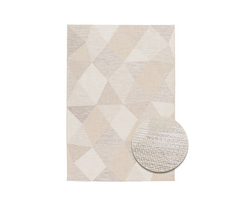 Thumbnail - Tchibo - Outdoor-Teppich »Sandstone Shapes« - beige
