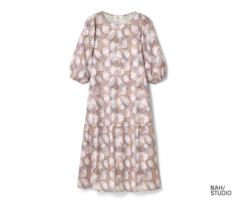 Nah/Studio Kleid - Bio-Baumwolle - Gr. 38 - print