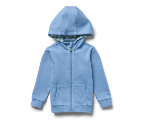 Tchibo - Kinder-Sweatjacke mit angerauter Innenseite - Jungen - Gr. 98/104 - blau