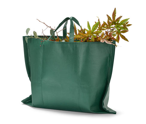 Tchibo - Gartenabfalltasche - dunkelgrün