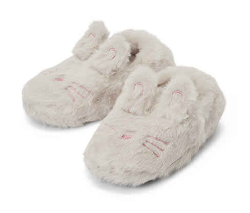 Tchibo - Kinder-Hausschuhe - Gr. 26-27 - beige