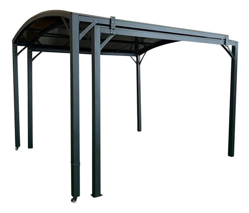 Thumbnail - Leco Pergola - 300x300x237cm - anthrazit - Stahl / Aluminium / Polycarbonat