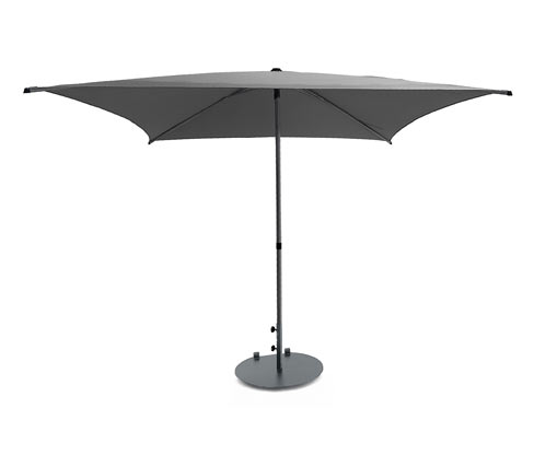 Leco Marktschirm* - 183x13x13cm - anthrazit - Stahl / Polyester