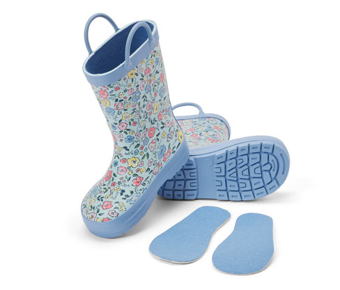 Tchibo - Kinder-Regenstiefel - Herren - Gr. 28-29 - blau/print
