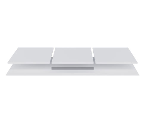 Tchibo - Woood Streifentürschrank »Connect« - 52x3x144cm - weiß -