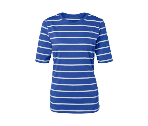 Tchibo - Halbarmshirt - Damen - Gr. XL - weiß