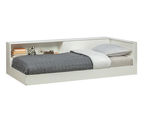 Tchibo - Woood Bett »Connect« - 1x9x34cm - weiß - Holz