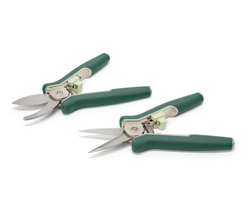 Tchibo - 2 Mini-Pflegescheren - silber