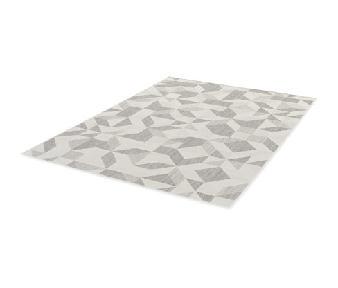 Tchibo - Faltbarer Outdoor-Teppich im Mosaik-Design - beige