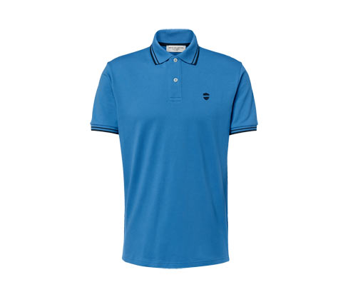 Tchibo - Piqué-Poloshirt - Herren - Gr. XXL - blau