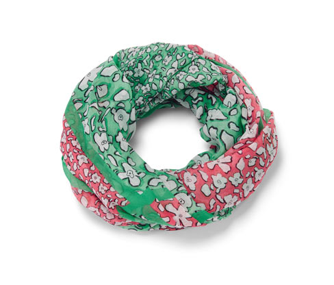 Tchibo - Bedruckter Loop-Schal - creme