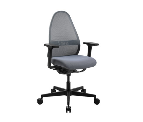 Topstar »Soft Sitness Art« - 68x68x88cm - schwarz - Polyester