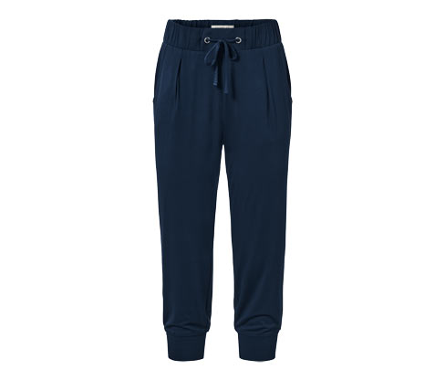 Tchibo - 3/4-Jerseyhose - Damen - Gr. S - dunkelblau