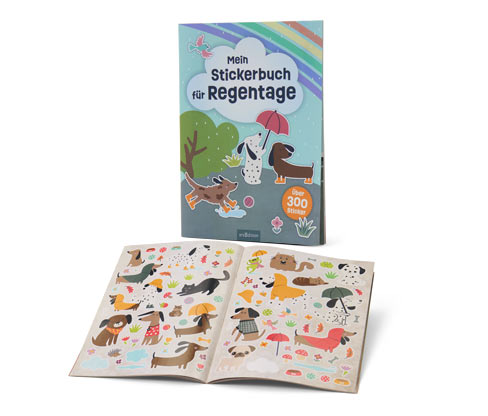 Tchibo - Buch »Mein Stickerbuch für Regentage«