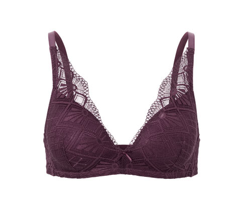 Tchibo - Softschalen-BH - Damen - Gr. 75C - dunkellila
