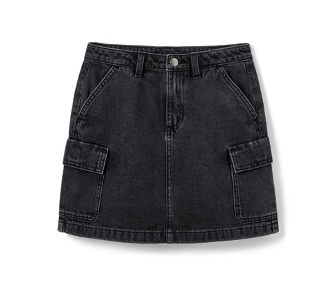 Tchibo - Kinder-Jeans-Rock - Mädchen - Gr. 158/164 - blau