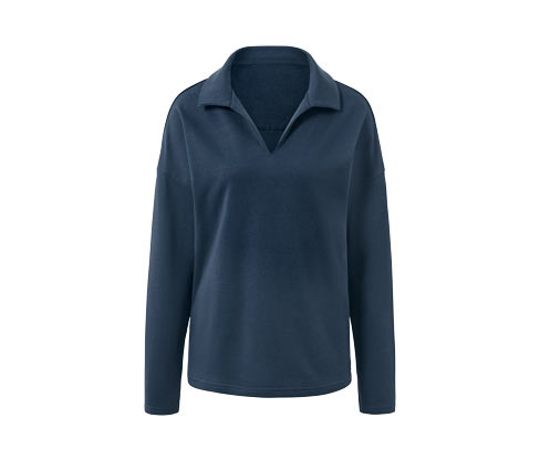 Tchibo - Lounge-Sweatshirt - Damen - Gr. S - dunkelblau