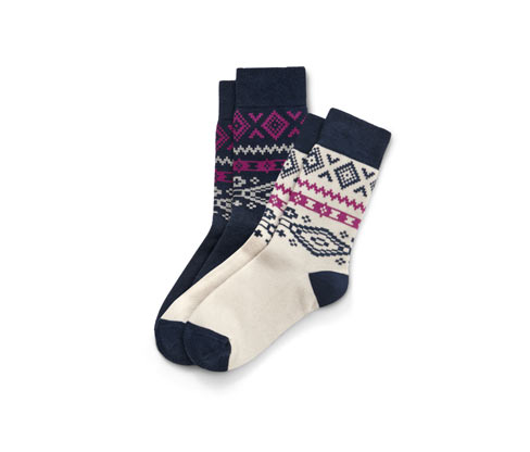 Tchibo - 2 Paar Thermosocken - Damen - Gr. 31-34 - dunkelblau