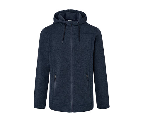 Tchibo - Strickfleece-Jacke - Herren - Gr. XL - blau