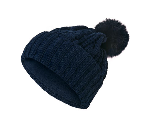 Tchibo - Strickmütze - dunkelblau