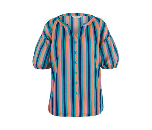 Tchibo - Gestreifte Bluse - Damen - Gr. 34 - mehrfarbig/gestreift