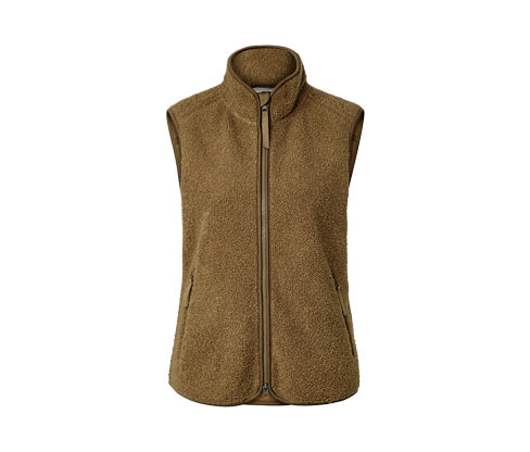 Tchibo - Teddy-Weste - Damen - Gr. XL - beige
