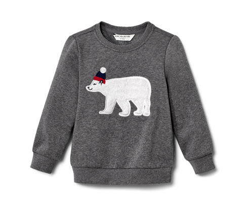Tchibo - Kinder-Sweater - Newborn - Gr. 50/56 - dunkelgrau