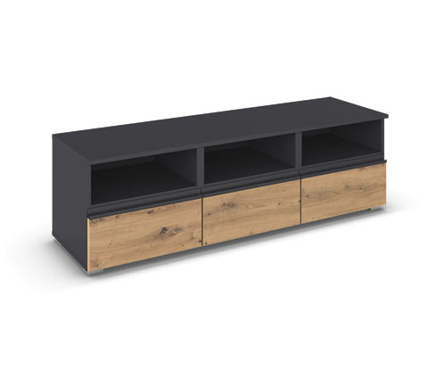 rauch TV-Element »Joel« - 140x42x43cm - grau - Holz