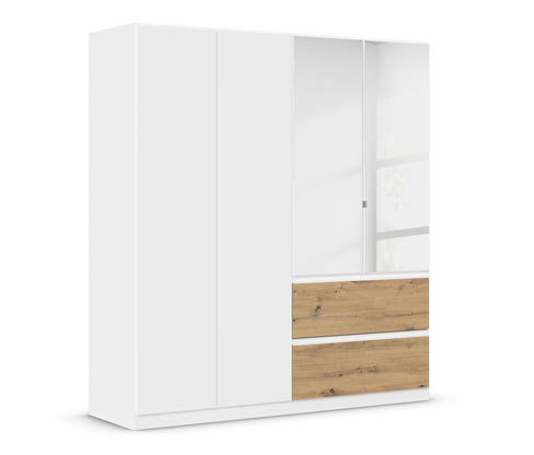 rauch Kleiderschrank »Joel« - 181x54x197cm - braun - Holz
