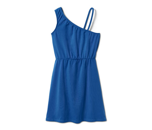 Tchibo - Jerseykleid - Mädchen - Gr. 146/152 - dunkelblau