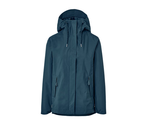 Tchibo - 3-in-1-Regenjacke - Damen - Gr. 34 - dunkelblau