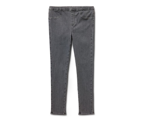 Tchibo - Kinder-Treggings – Fit »Jule« - Mädchen - Gr. 146/152 - hellgrau