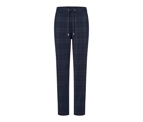 Tchibo - Karierte Joggpants - Damen - Gr. XXL - dunkelblau/kariert