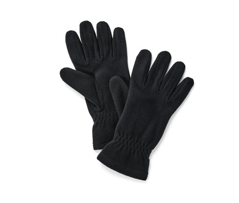 Tchibo - Microfleece-Handschuhe - Herren - Gr. 6,5 - schwarz