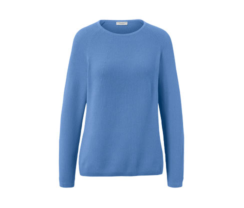 Tchibo - Strickpullover - Damen - Gr. S - blau