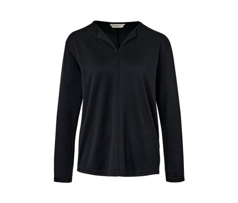 Tchibo - Blusenshirt - Damen - Gr. L - schwarz