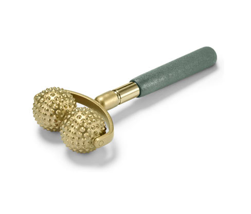 Tchibo - Teleskop-Igel-Massageroller - gold