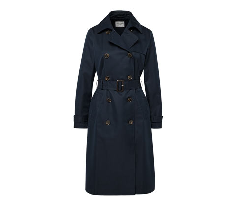 Tchibo - Trenchcoat - Damen - Gr. 44 - dunkelblau