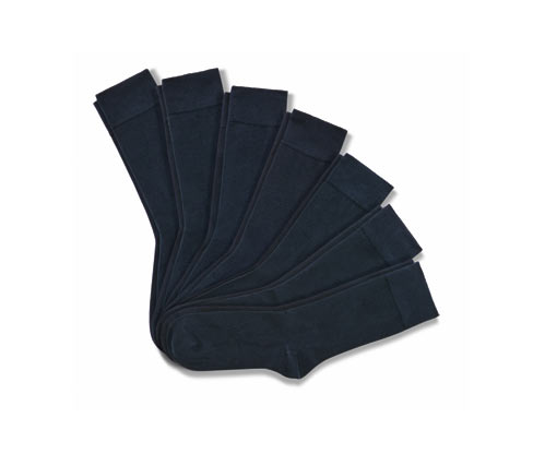 Tchibo - 7 Paar Socken - Herren - Gr. 44-46 - dunkelblau