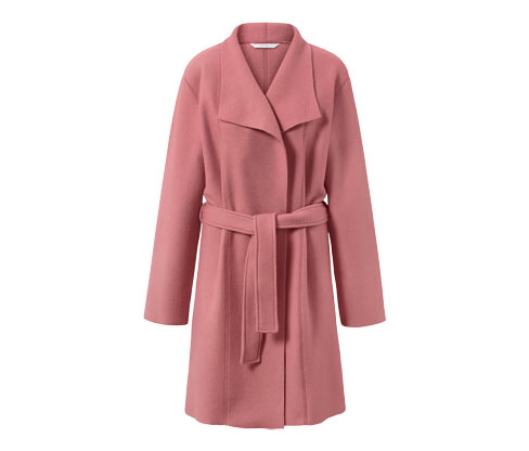Tchibo - Fleece-Kuschelmantel - Damen - Gr. M - braun