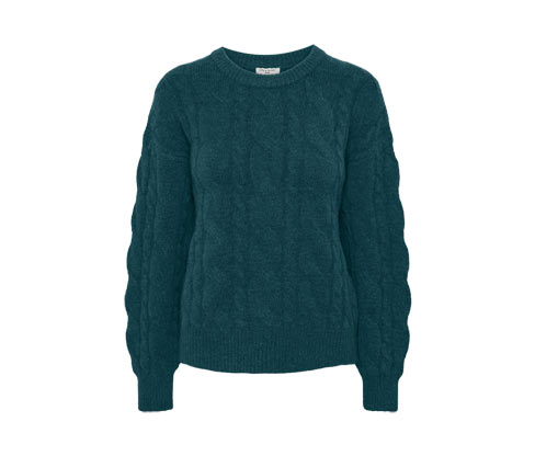 Tchibo - Strickpullover - Damen - Gr. XS - petrol