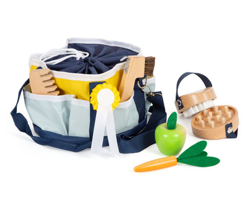 Small foot Horse Care Set with Bag Spielzeugset 3 y+ 1 St.