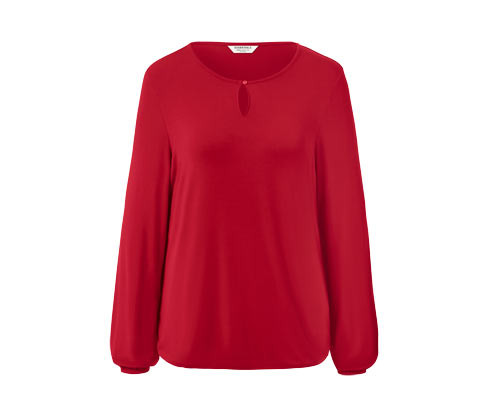 Tchibo - Blusenshirt - Damen - Gr. L - rot