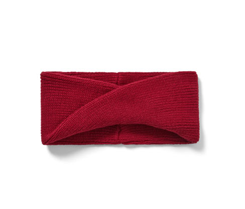 Tchibo - Kinder-Strickstirnband - Herren - Gr. 53-56 - rot