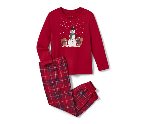 Tchibo - Kleinkind-Jersey-Pyjama - Gr. 98/104 - blau