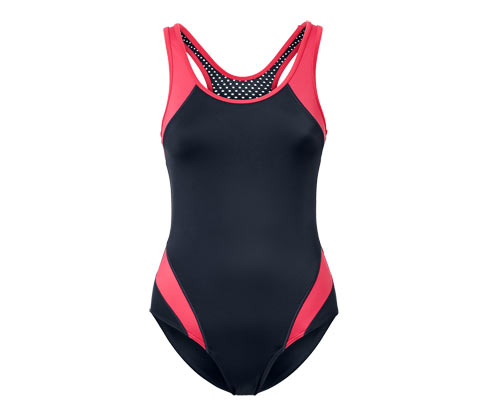 Tchibo - Sport-Badeanzug - Damen - Gr. 46 - dunkelblau