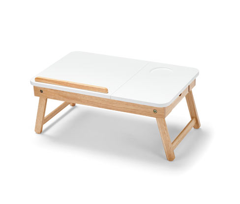 Tchibo - Laptop-Betttisch - 50x31x22,5cm - weiß - Holz / Holz