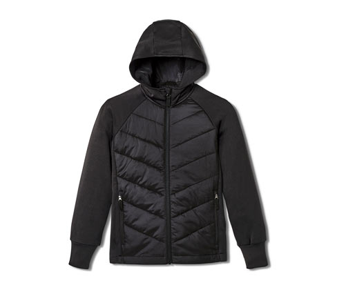 Tchibo - Kinder-Thermo-Sportjacke - Herren - Gr. 122/128 - schwarz